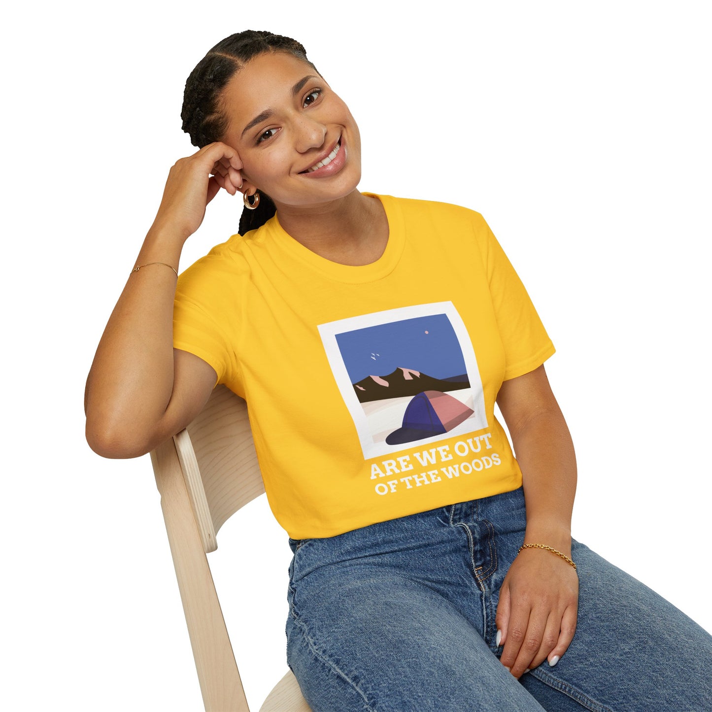 T-Shirt "Are we out of the woods" - Women
