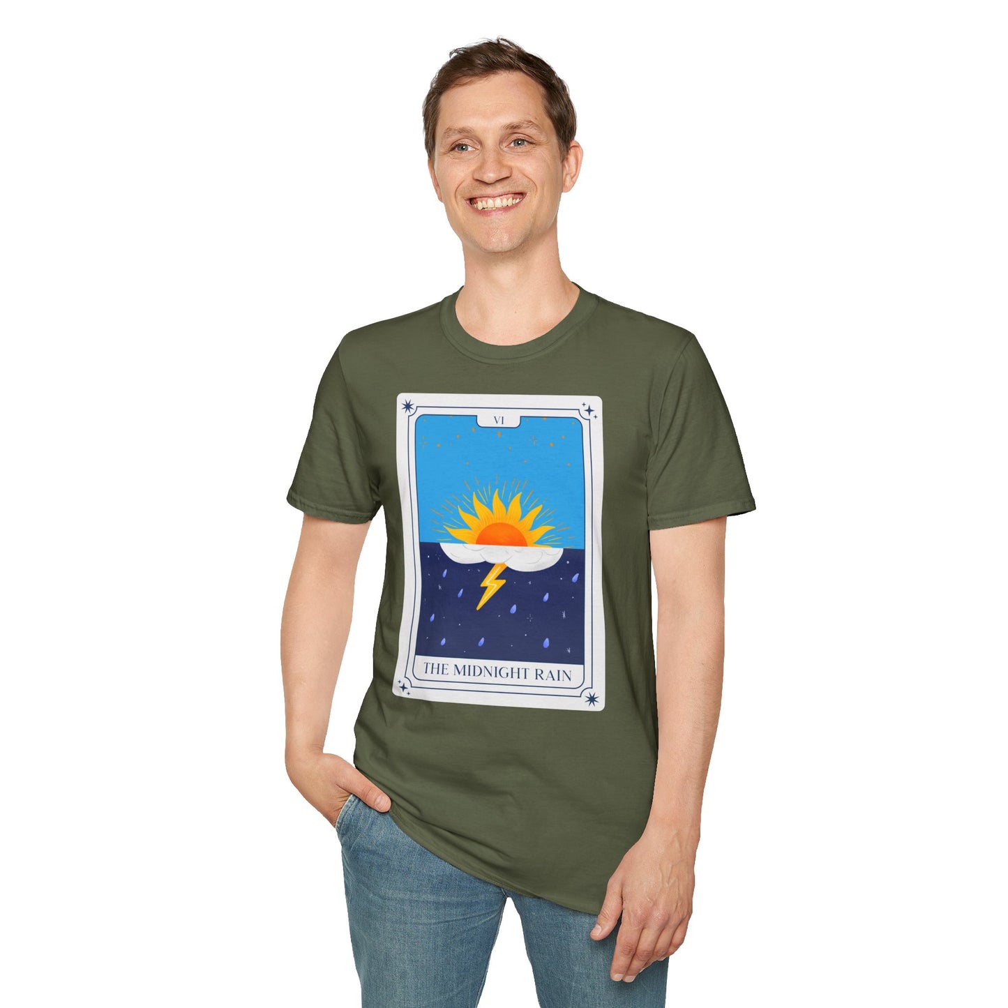 T-Shirt "Chuva da Meia-Noite" - Homem
