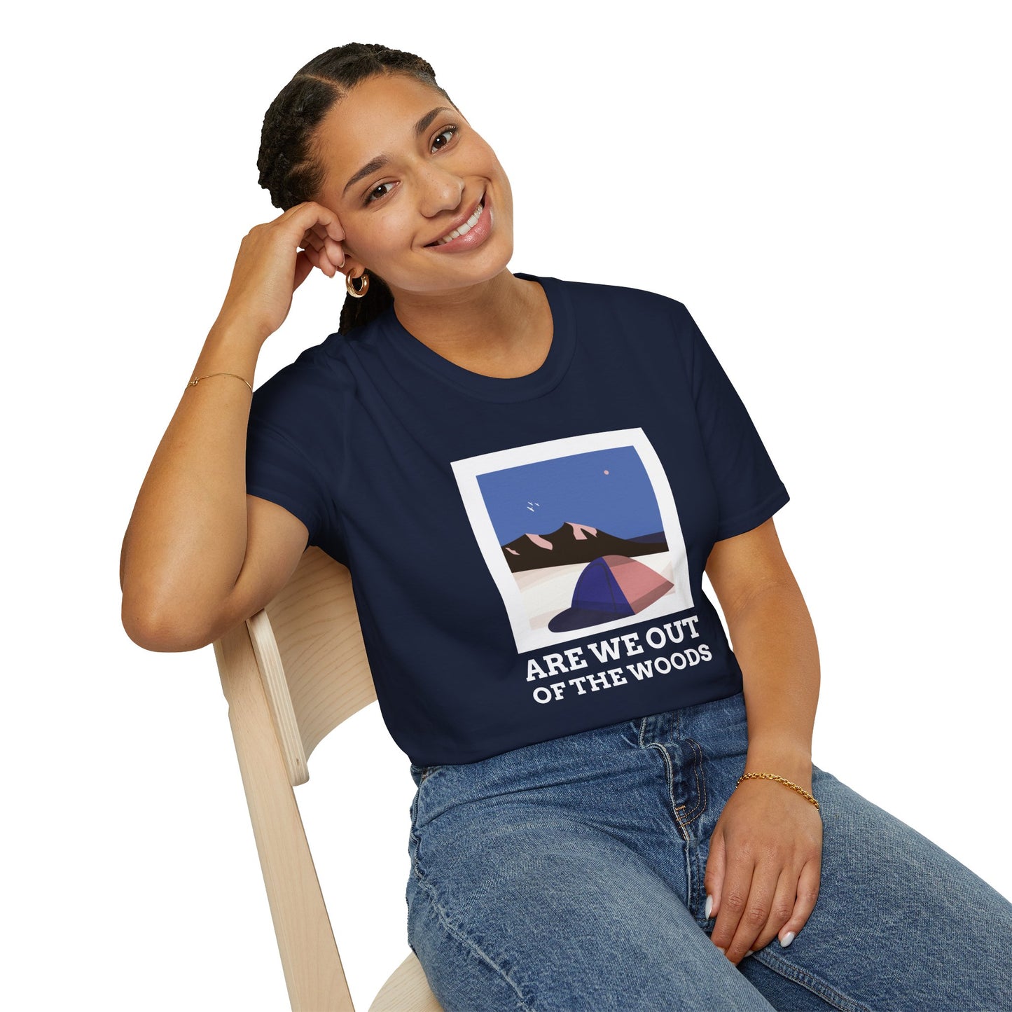 T-Shirt "Are we out of the woods" - Women