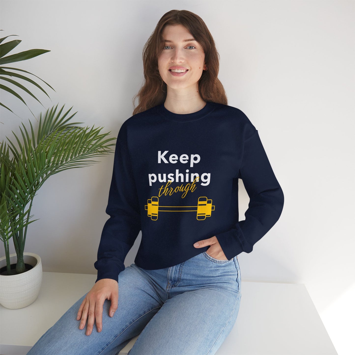 Sweatshirt "Keep pushing trough" - Man