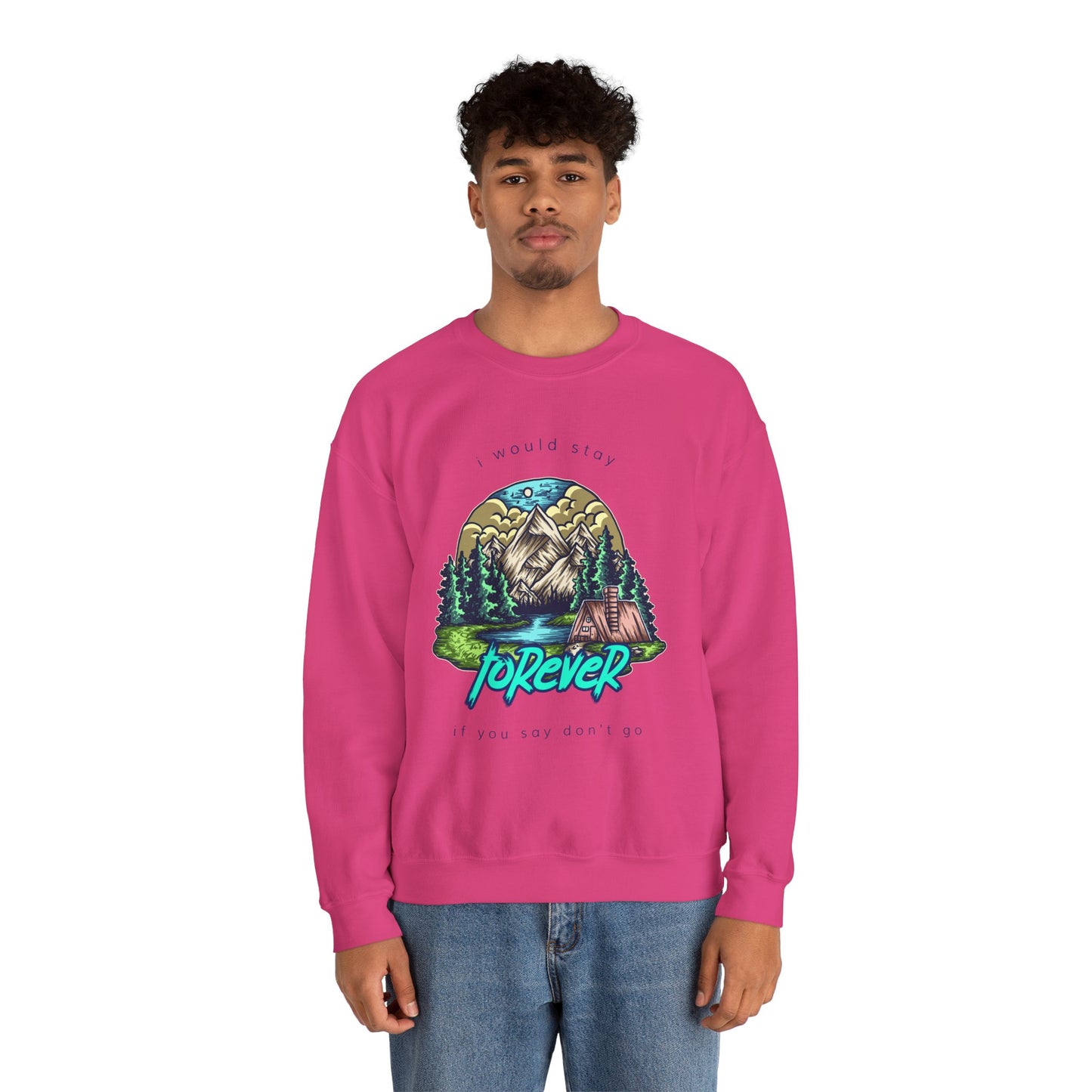 Sweatshirt "Say Don't Go" - Woman