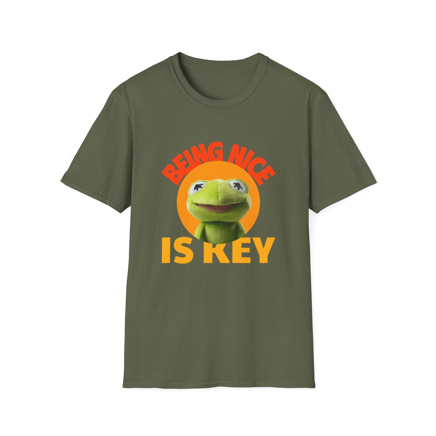 T-Shirt "Ser simpático é a chave" - Mulher