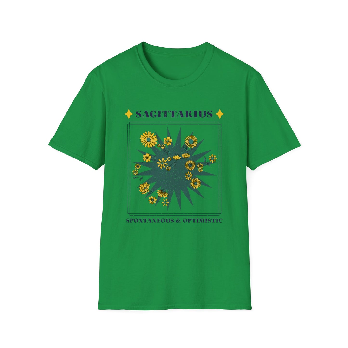 T-Shirt "Sagitário: Espontâneo e Otimista" - Mulher