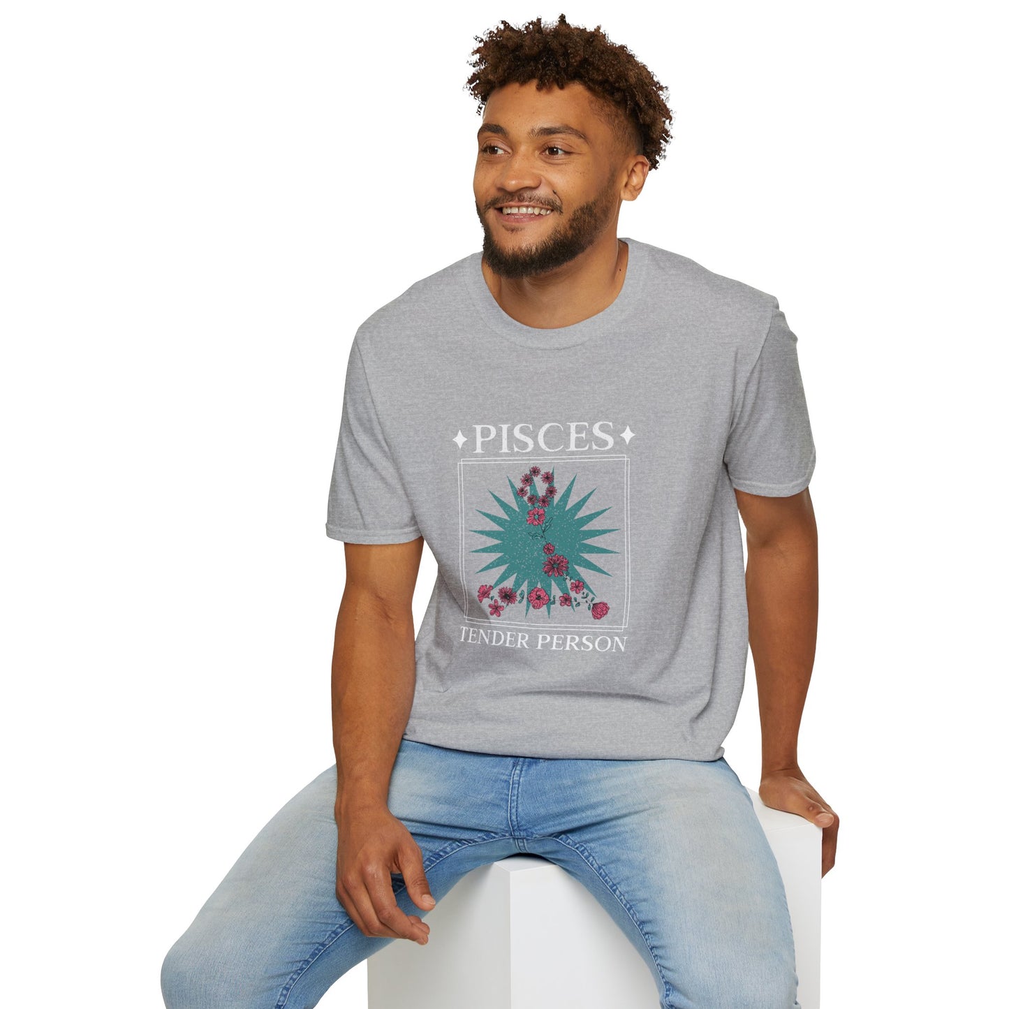 T-Shirt "Peixes: Pessoa Terna" - Homem