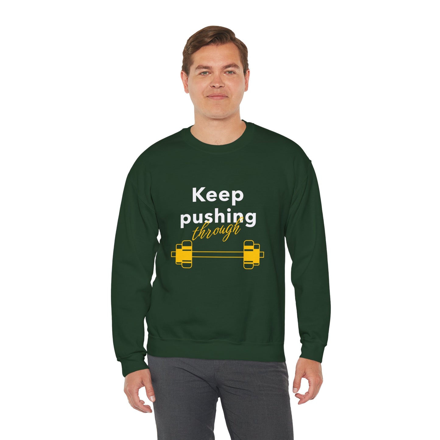 Sweatshirt "Keep pushing trough" - Man
