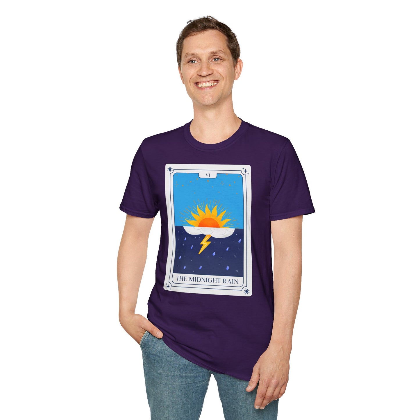 T-Shirt "Chuva da Meia-Noite" - Homem