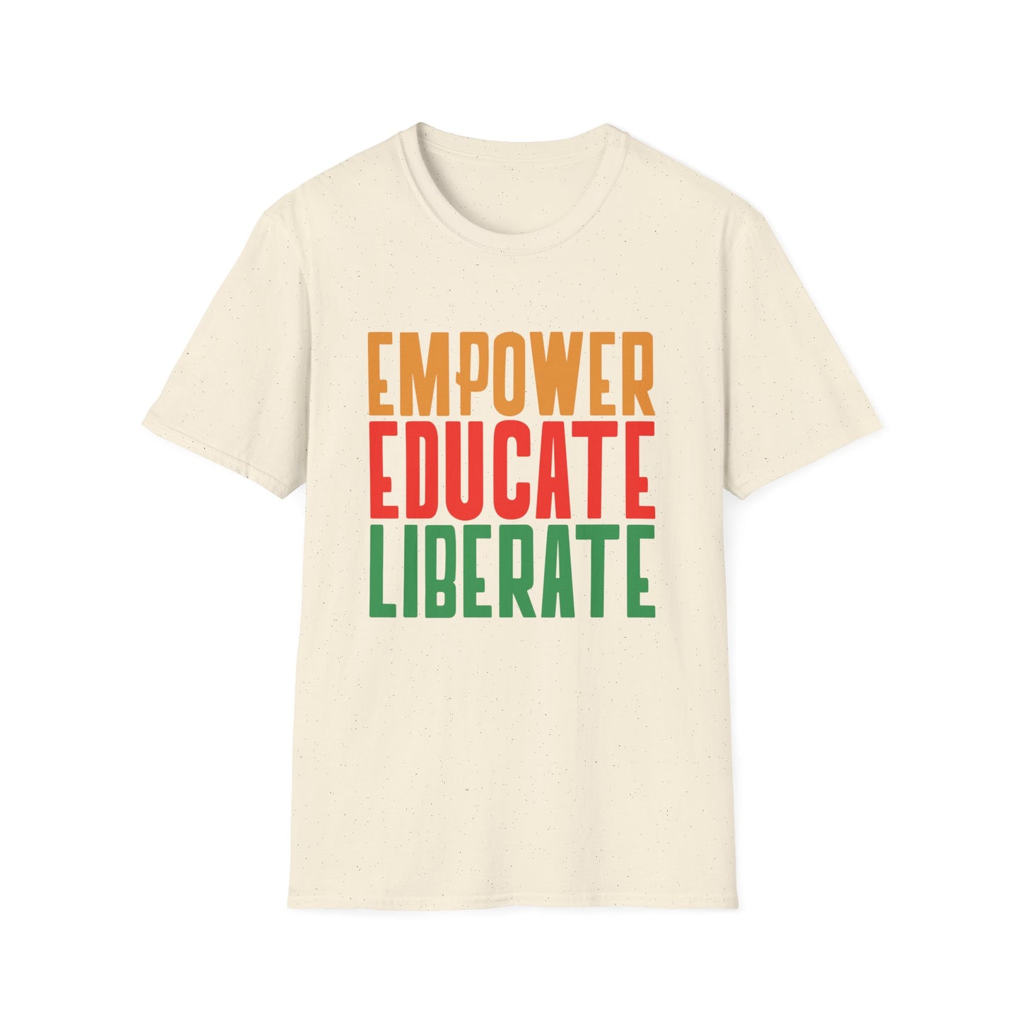 T-Shirt 'Empower, Educate, Liberate': Celebrando la Diversidad en Romero's | Men