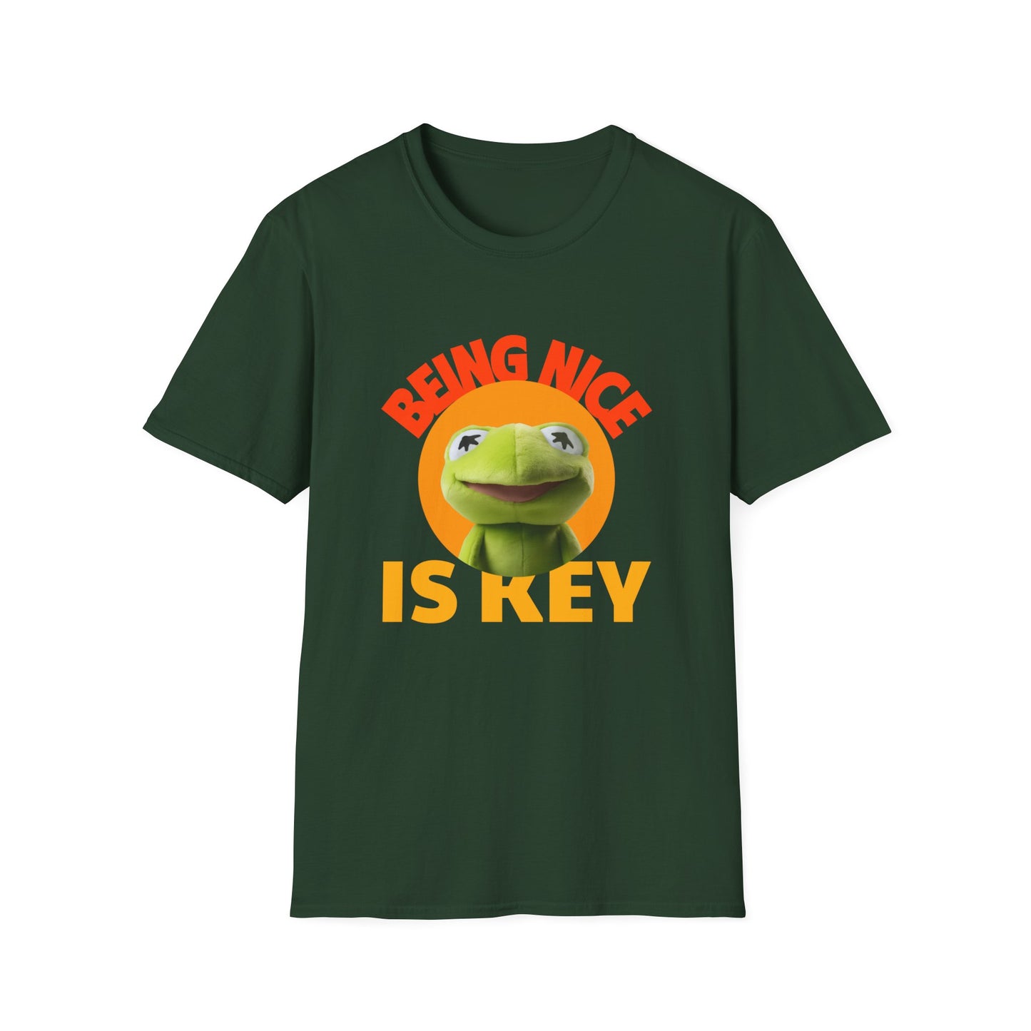 T-Shirt "Ser simpático é a chave" - Mulher