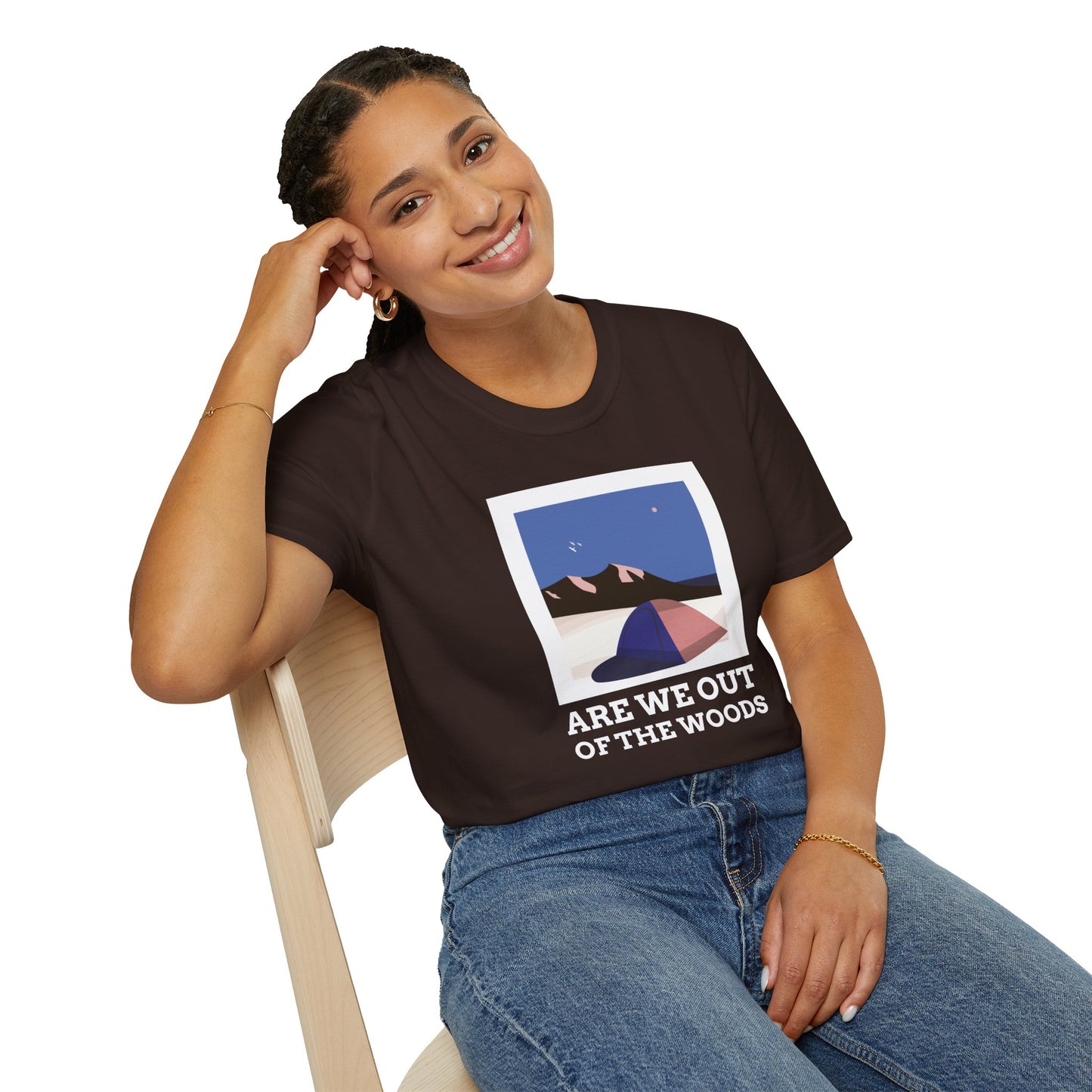 T-Shirt "Are we out of the woods" - Women
