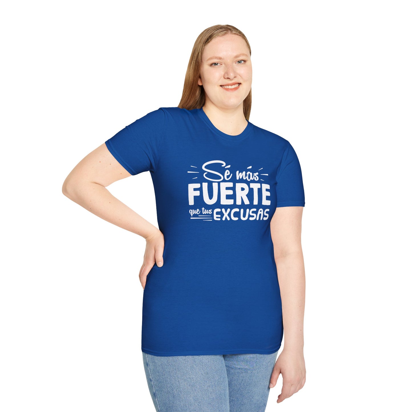 T-Shirt - "Sé más fuerte" - Woman