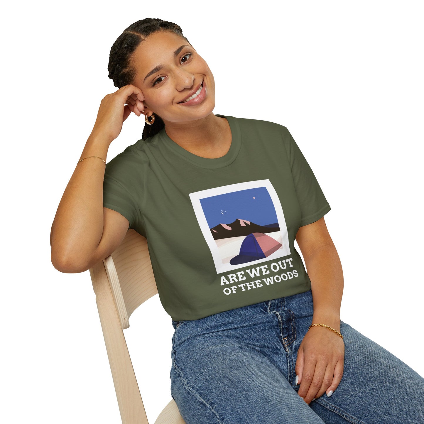 T-Shirt "Are we out of the woods" - Women