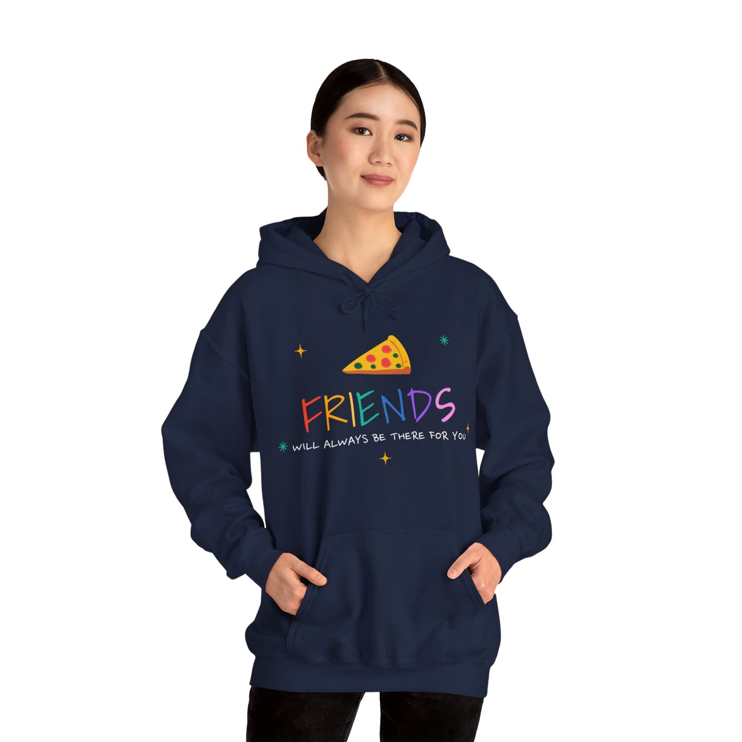 Switshirt con Capucha "Friends will always be there for you" - Woman