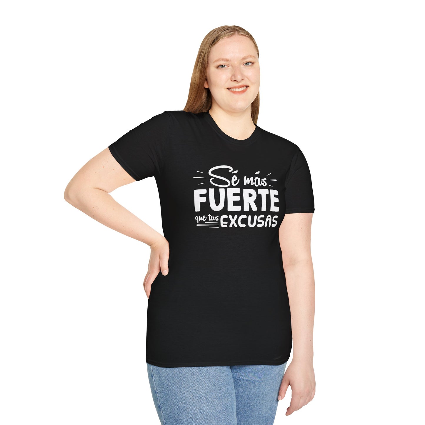 T-Shirt - "Sé más fuerte" - Woman