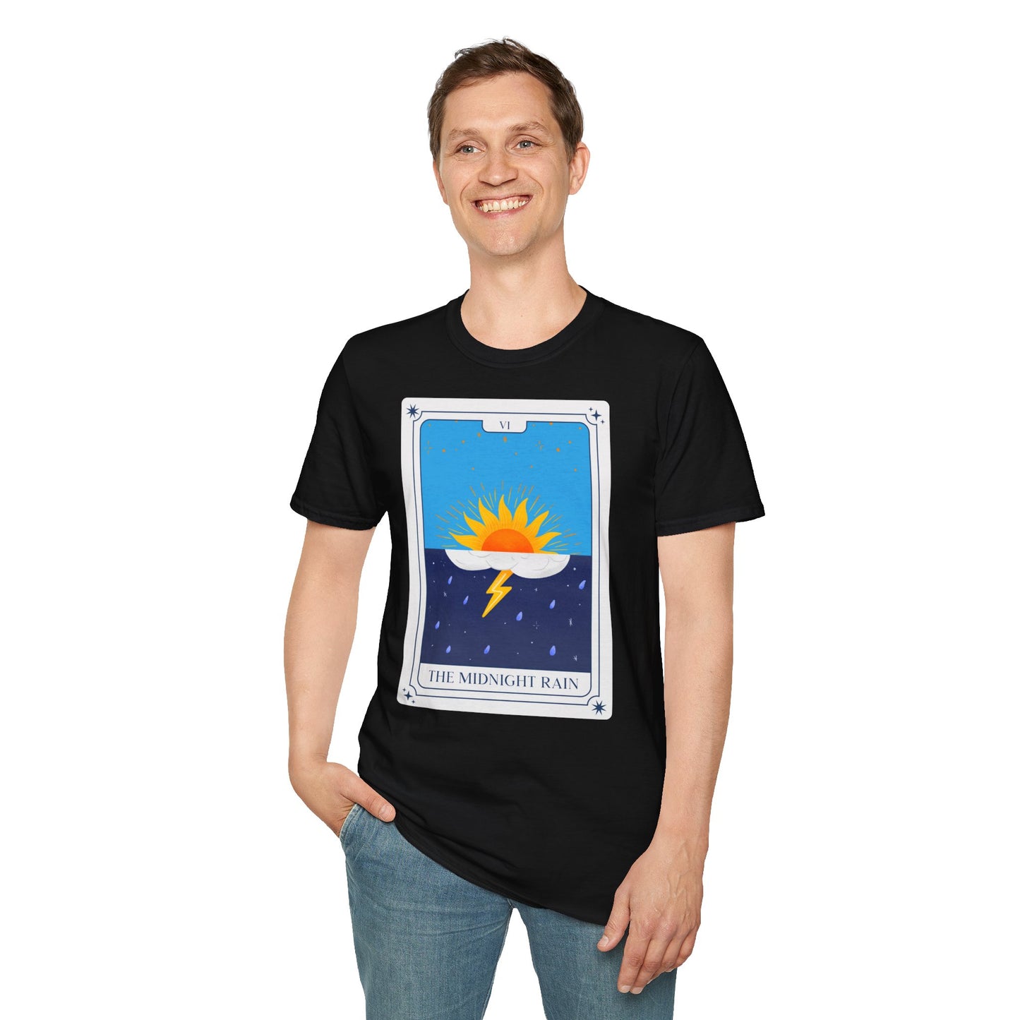 T-Shirt "Chuva da Meia-Noite" - Homem