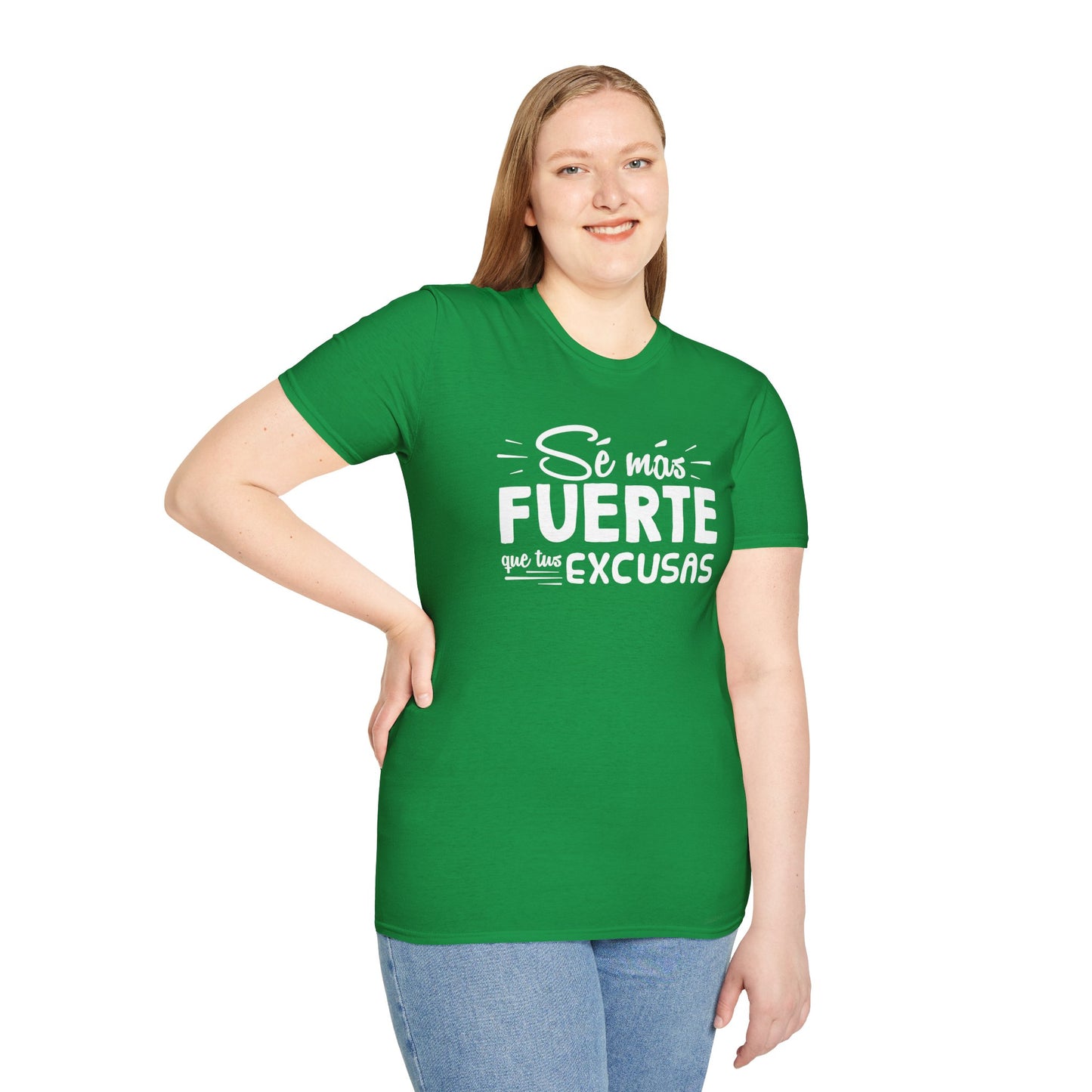 T-Shirt - "Sé más fuerte" - Woman