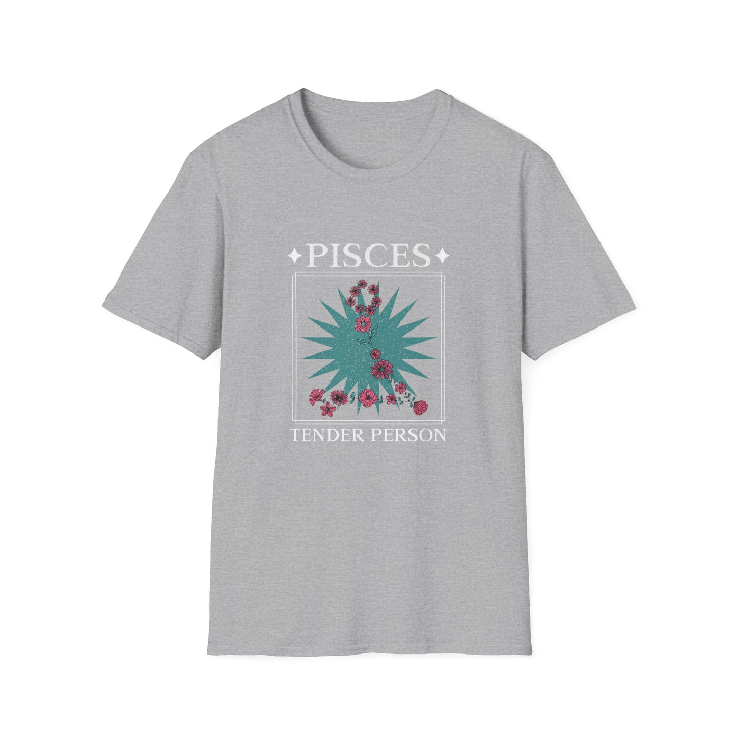 T-Shirt "Peixes: Pessoa Terna" - Homem