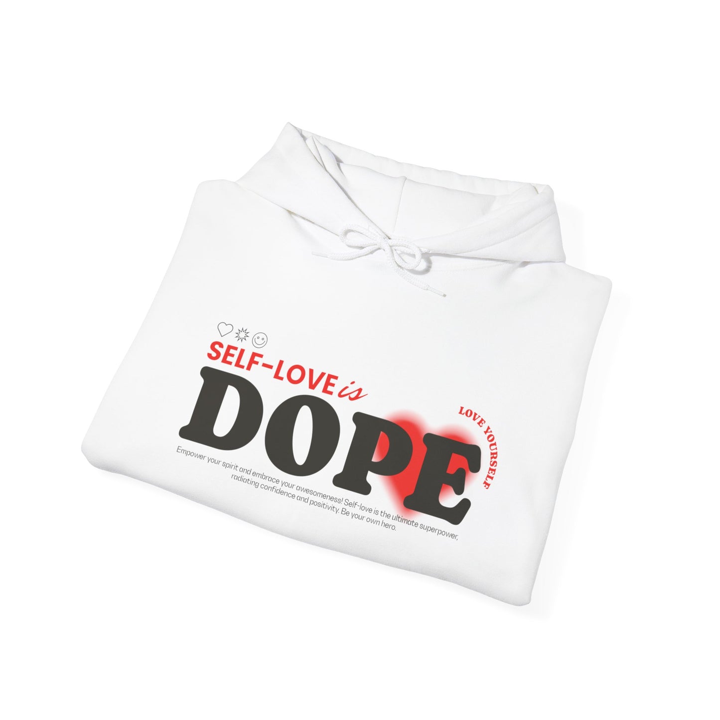 Sweatshirt con capucha "Self-love is Dope" - Women