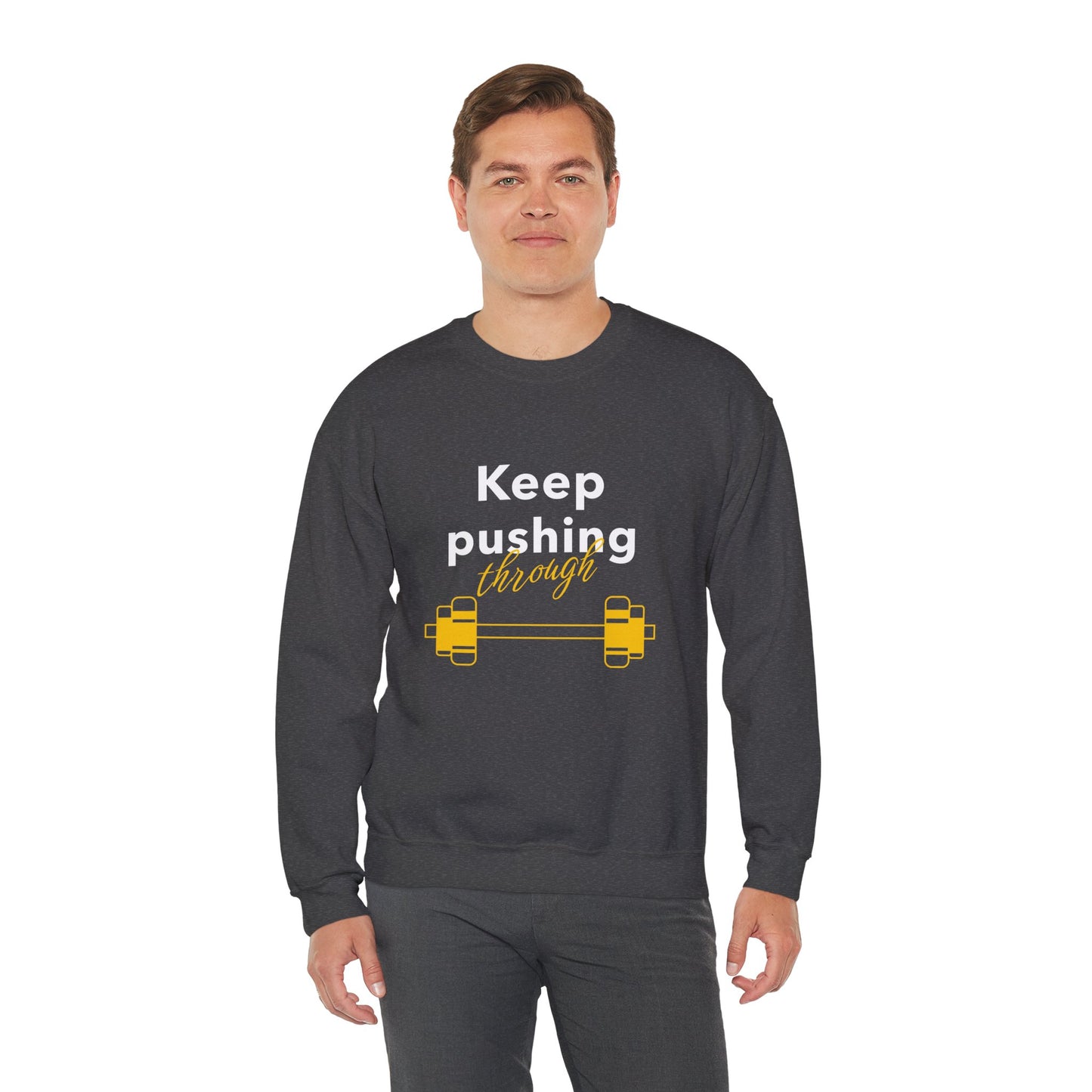 Sweatshirt "Keep pushing trough" - Man