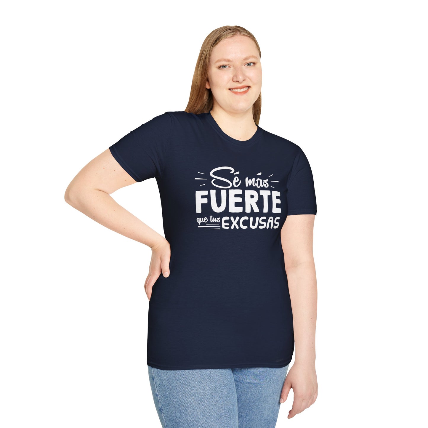 T-Shirt - "Sé más fuerte" - Woman