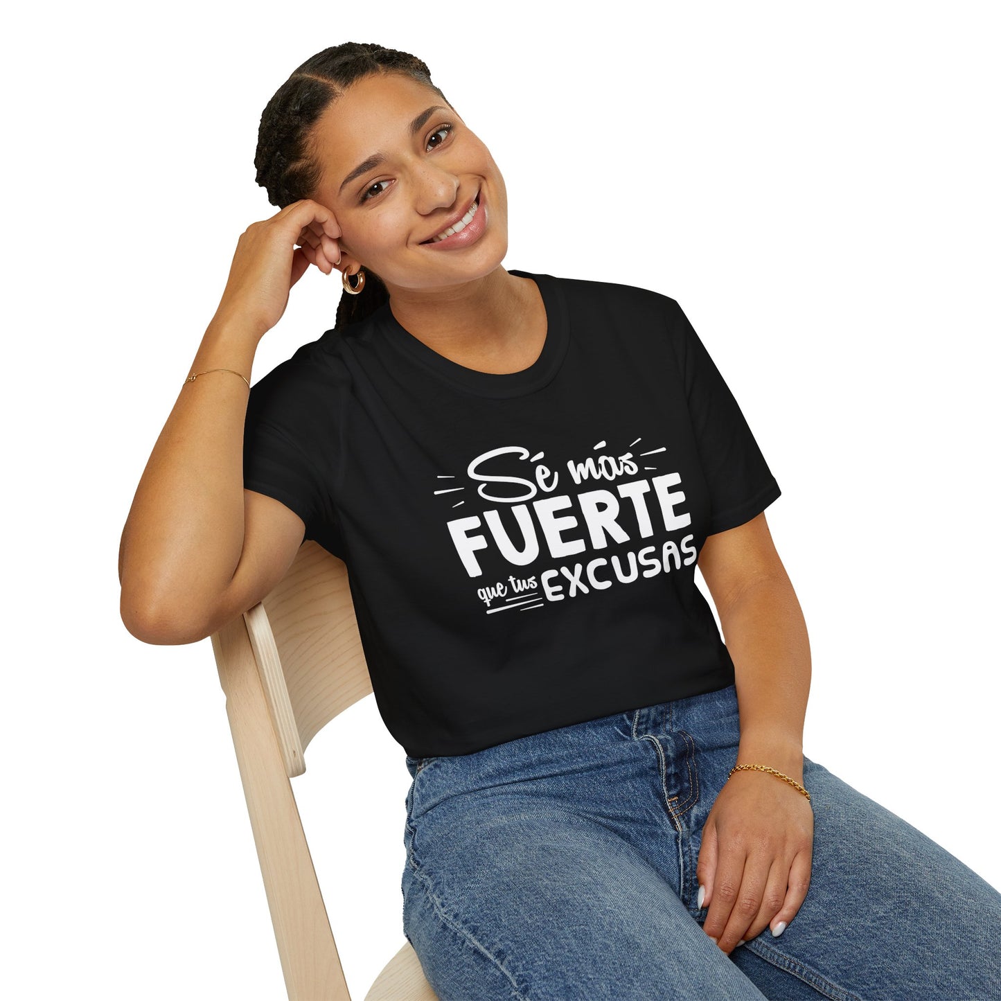 T-Shirt - "Sé más fuerte" - Woman