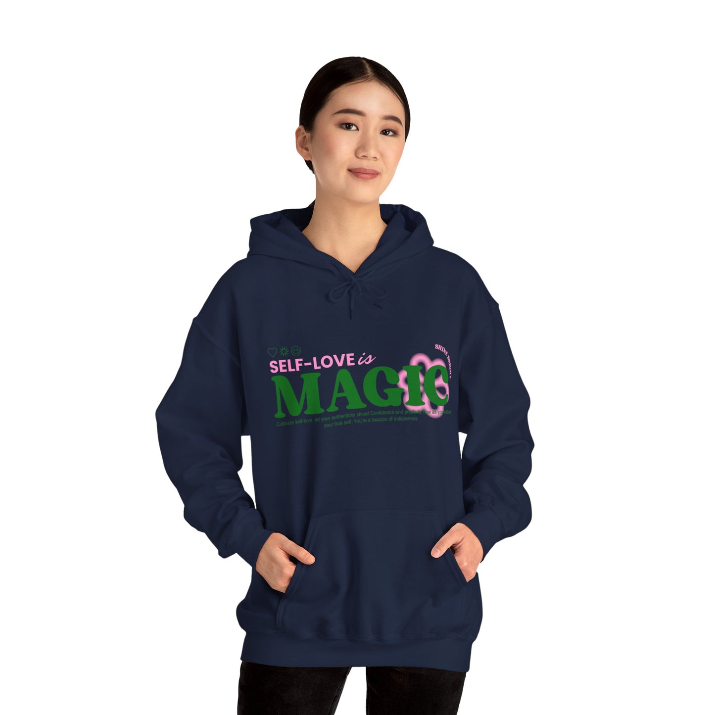 Sweatshirt "O amor próprio é mágico" - Mulher