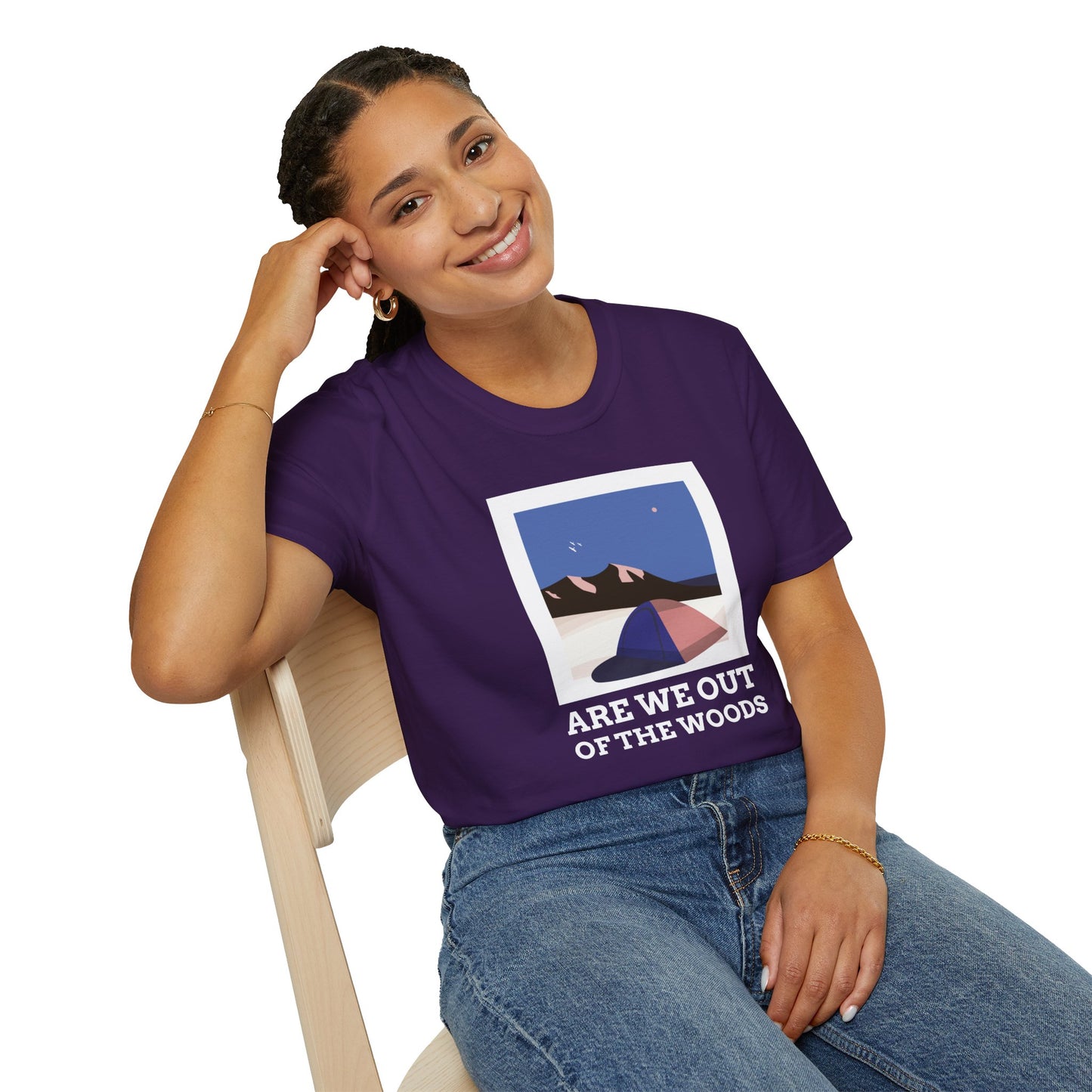 T-Shirt "Are we out of the woods" - Women