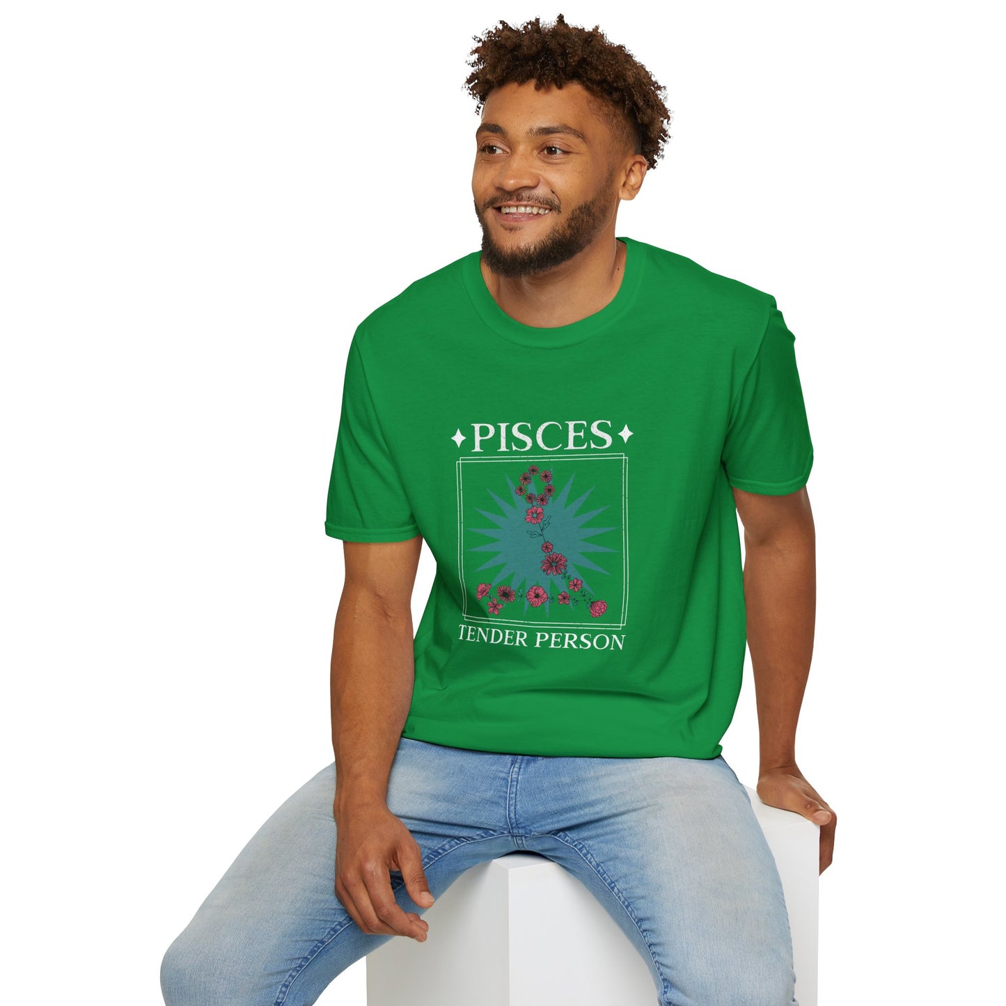 T-Shirt "Peixes: Pessoa Terna" - Homem
