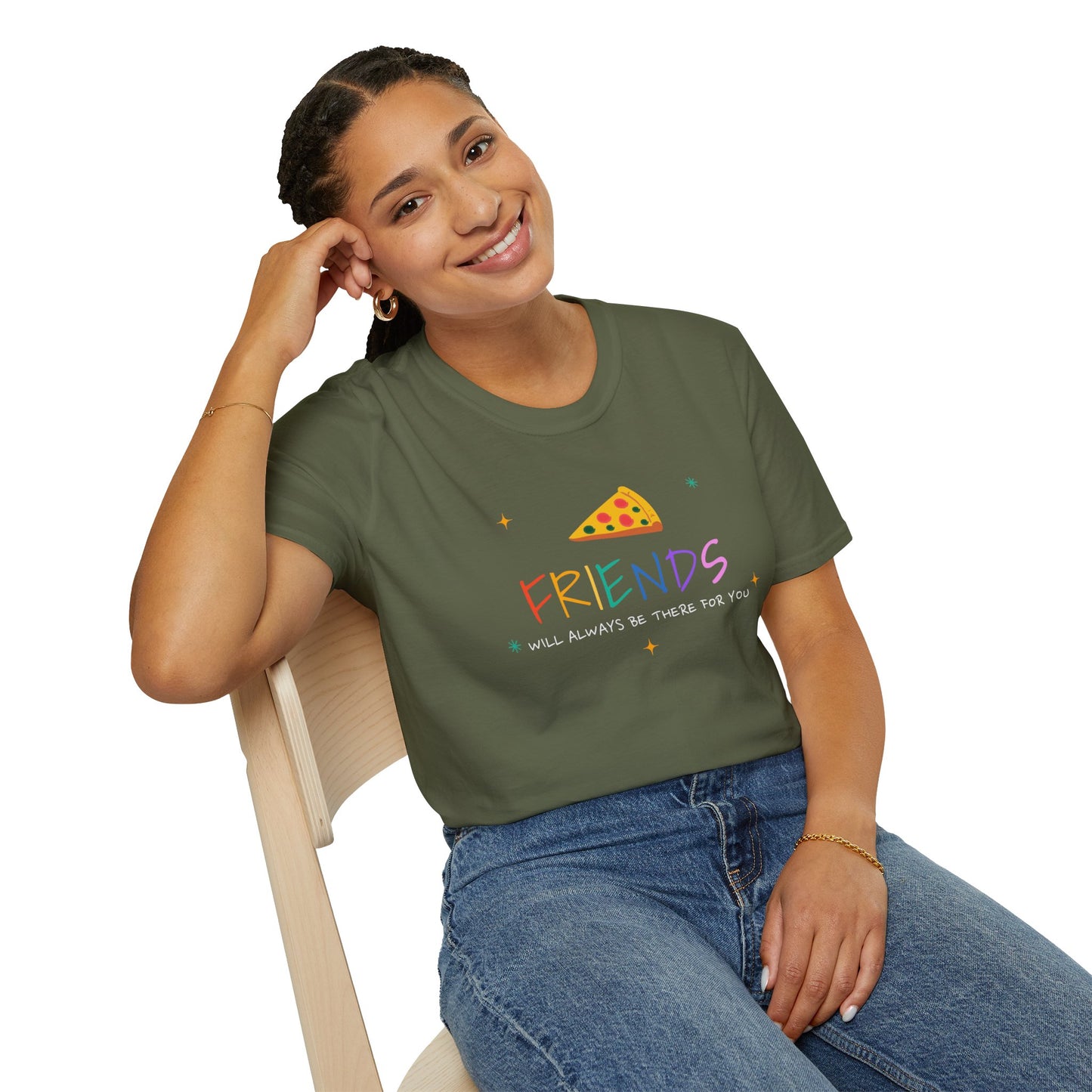 T-Shirt "Friends Will Always Be There for You"
