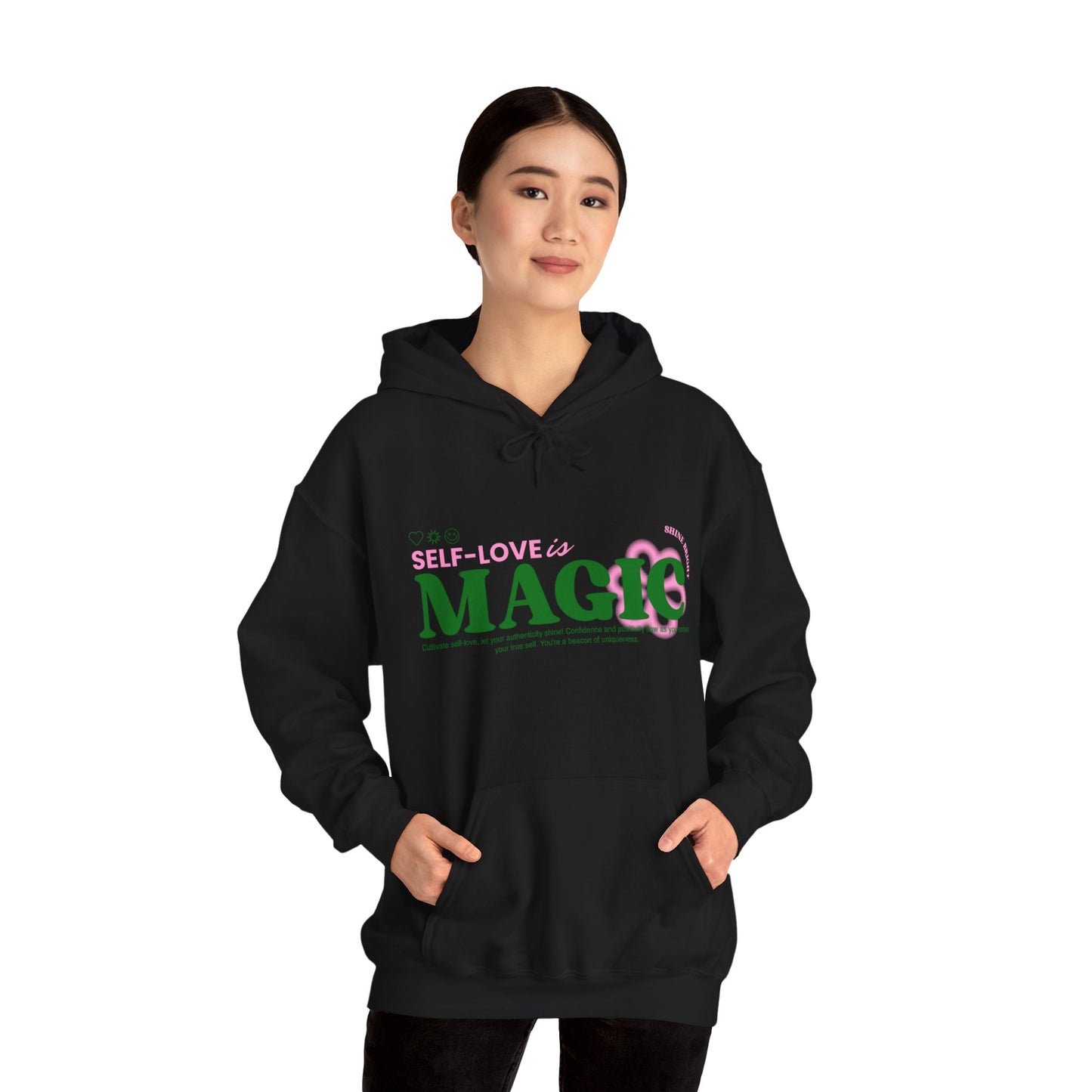 Sweatshirt "O amor próprio é mágico" - Mulher