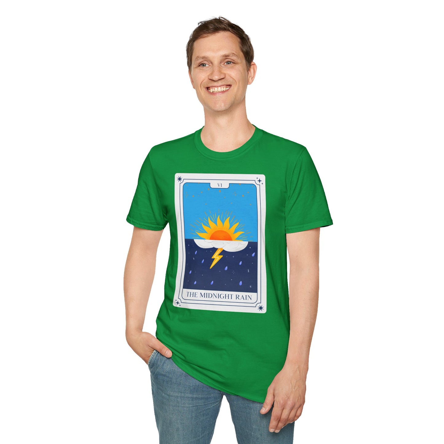 T-Shirt "Chuva da Meia-Noite" - Homem