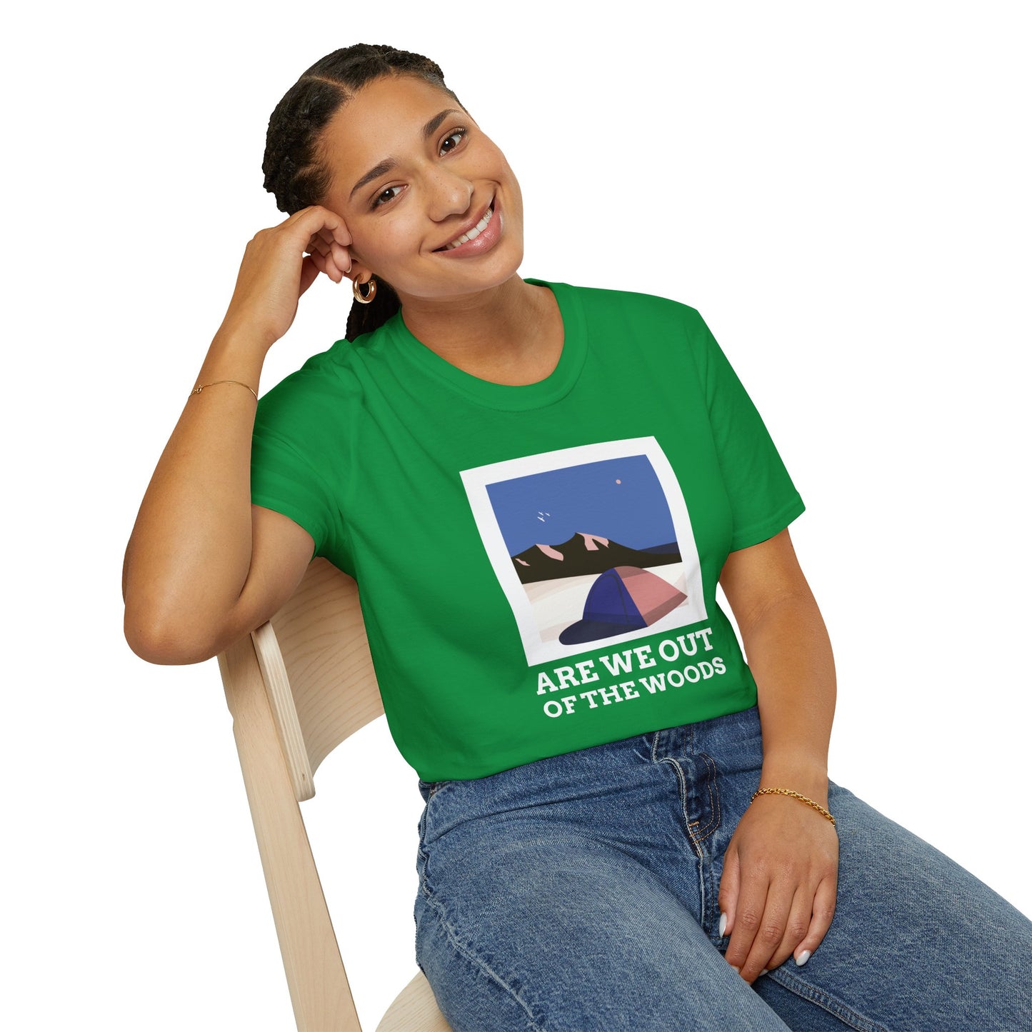 T-Shirt "Are we out of the woods" - Women