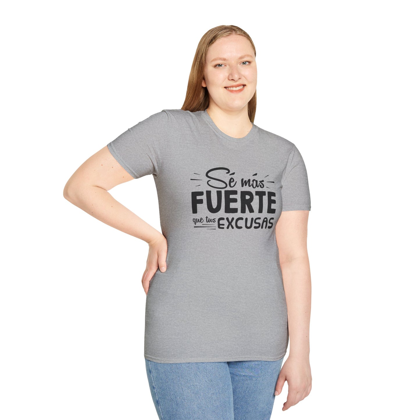 T-Shirt - "Sé más fuerte" - Woman