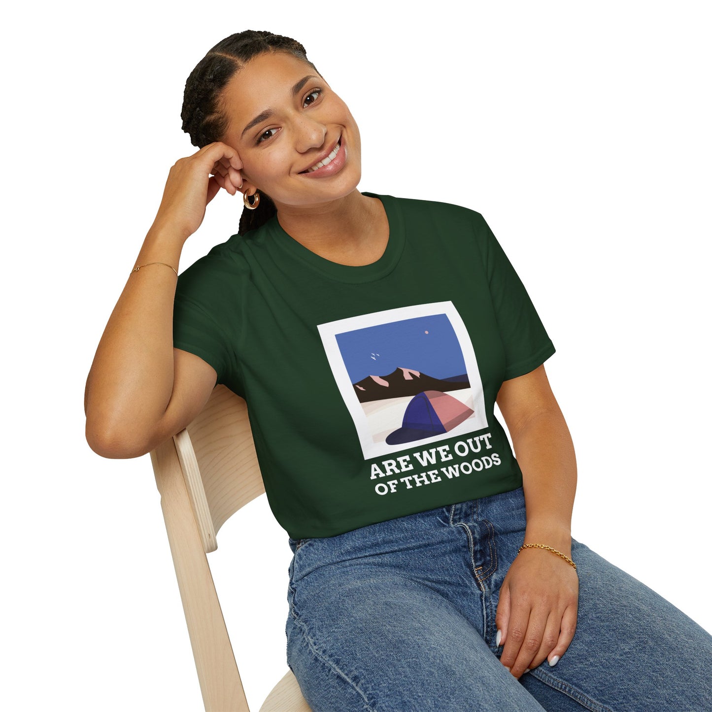 T-Shirt "Are we out of the woods" - Women