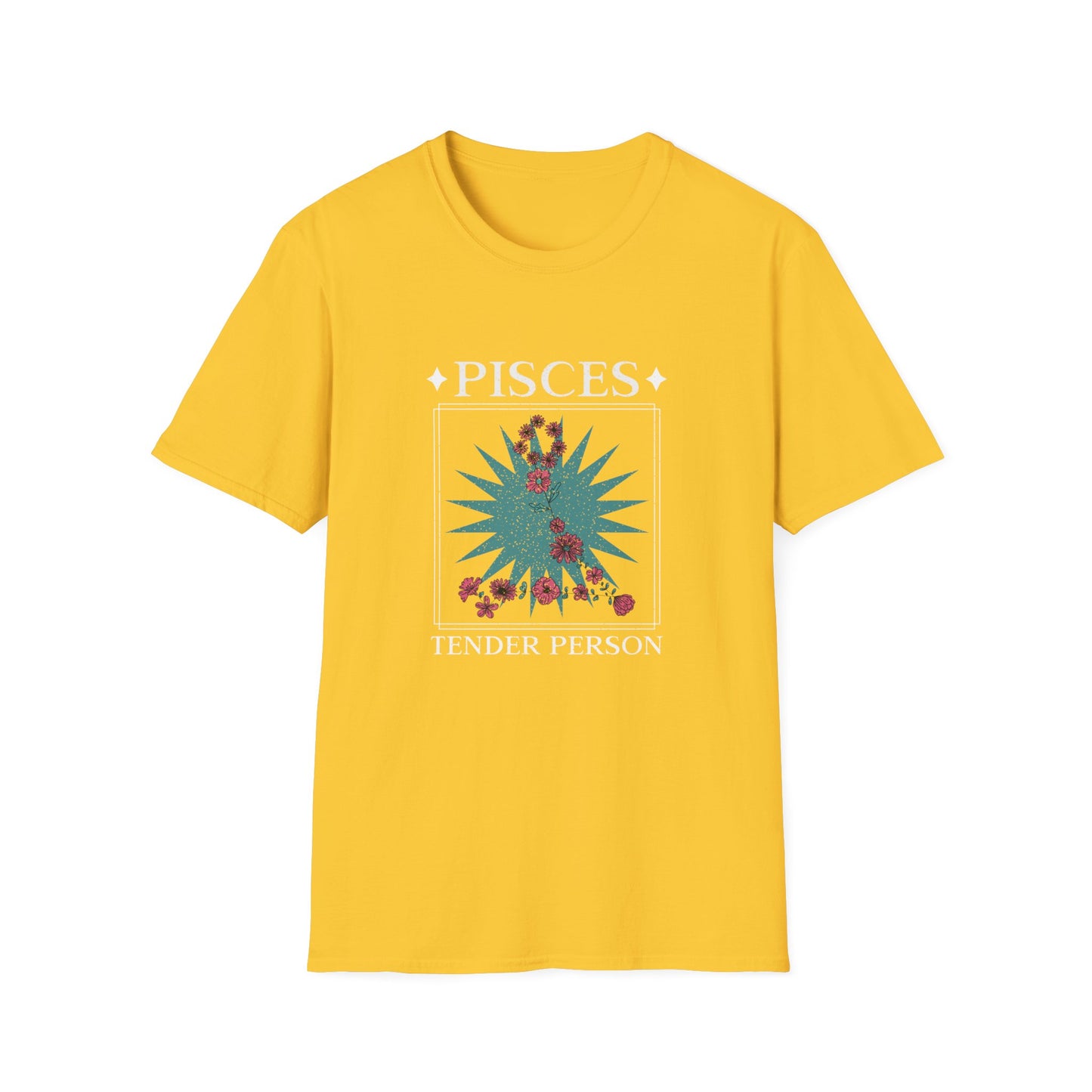 T-Shirt "Peixes: Pessoa Terna" - Homem