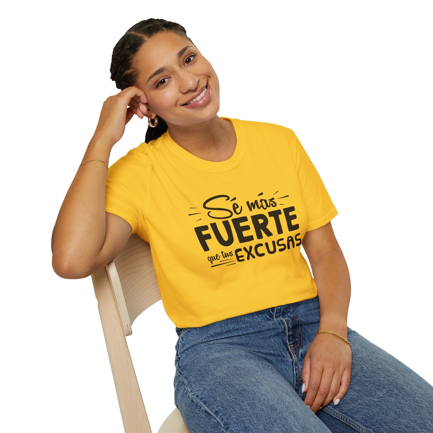 T-Shirt - "Sé más fuerte" - Woman