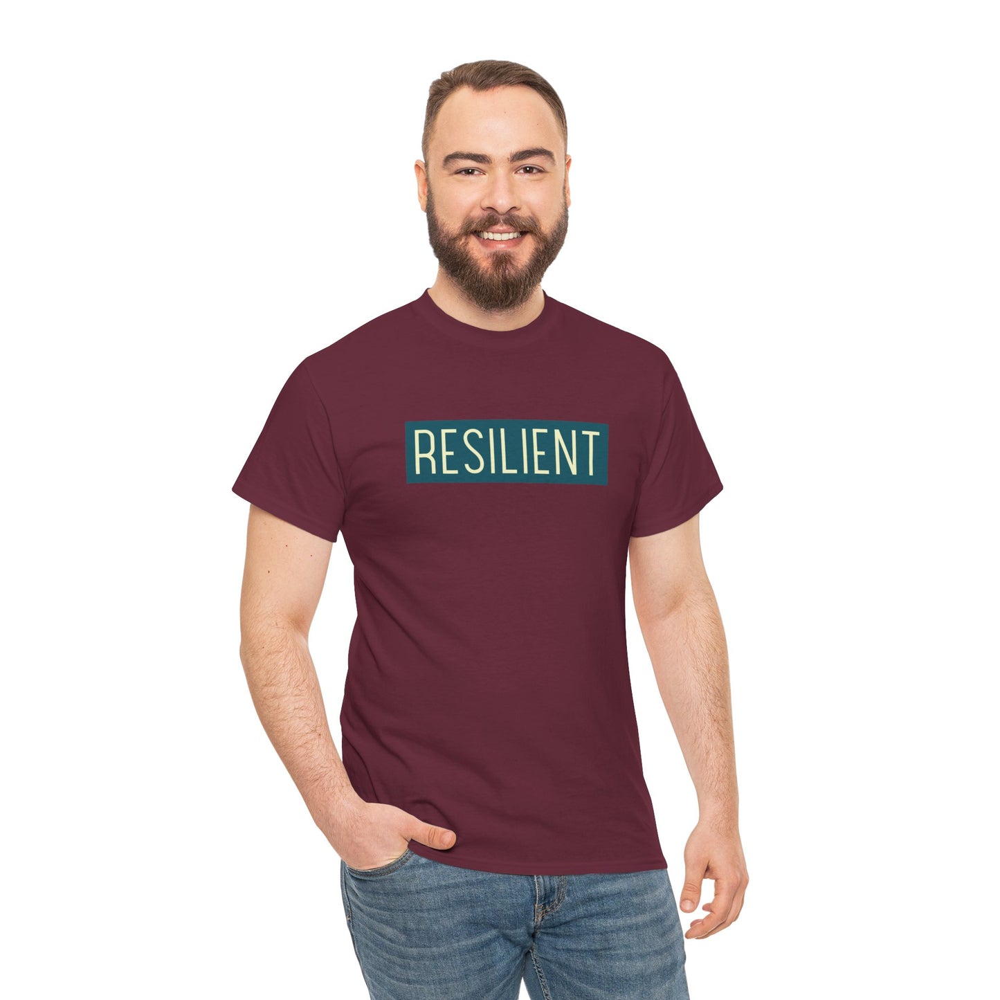 Camiseta - "Resiliente" - Masculino - Romero's