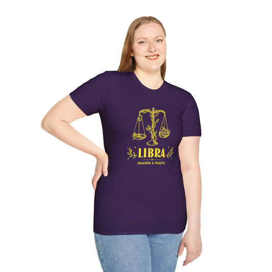 Camiseta "Libra: Idealista e Pacífica" | Mulheres