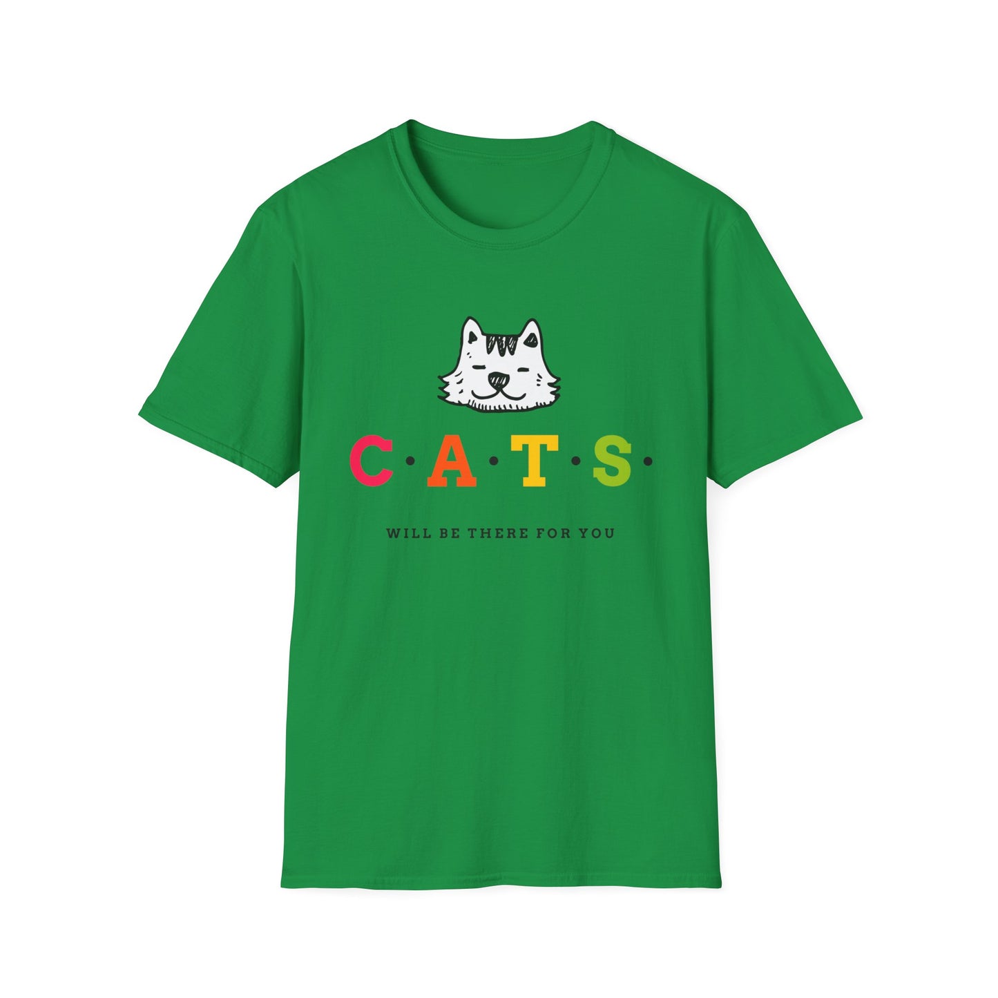 T-shirt "Os gatos estarão lá para você" | Mulheres