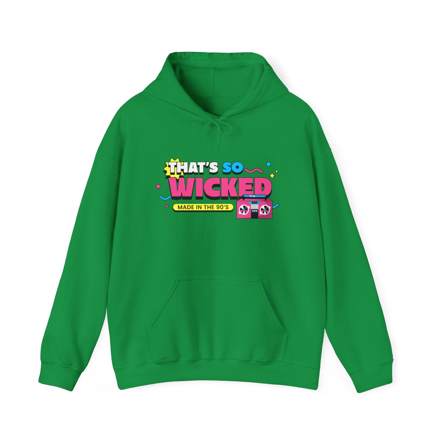 "90's Kid" Hooded Sweatshirt - Man