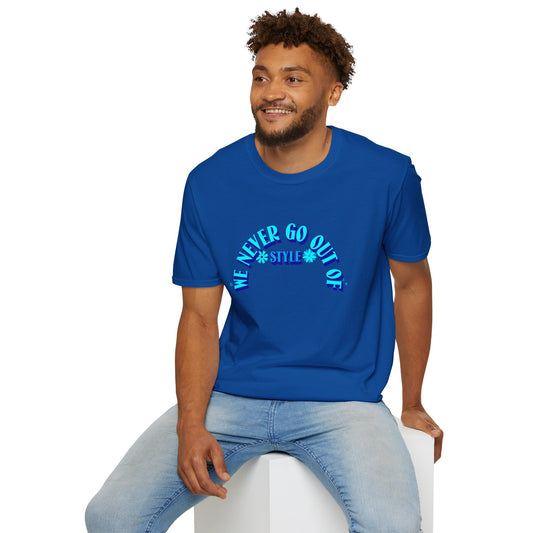 T-Shirt "Nunca saímos de moda" - Homem