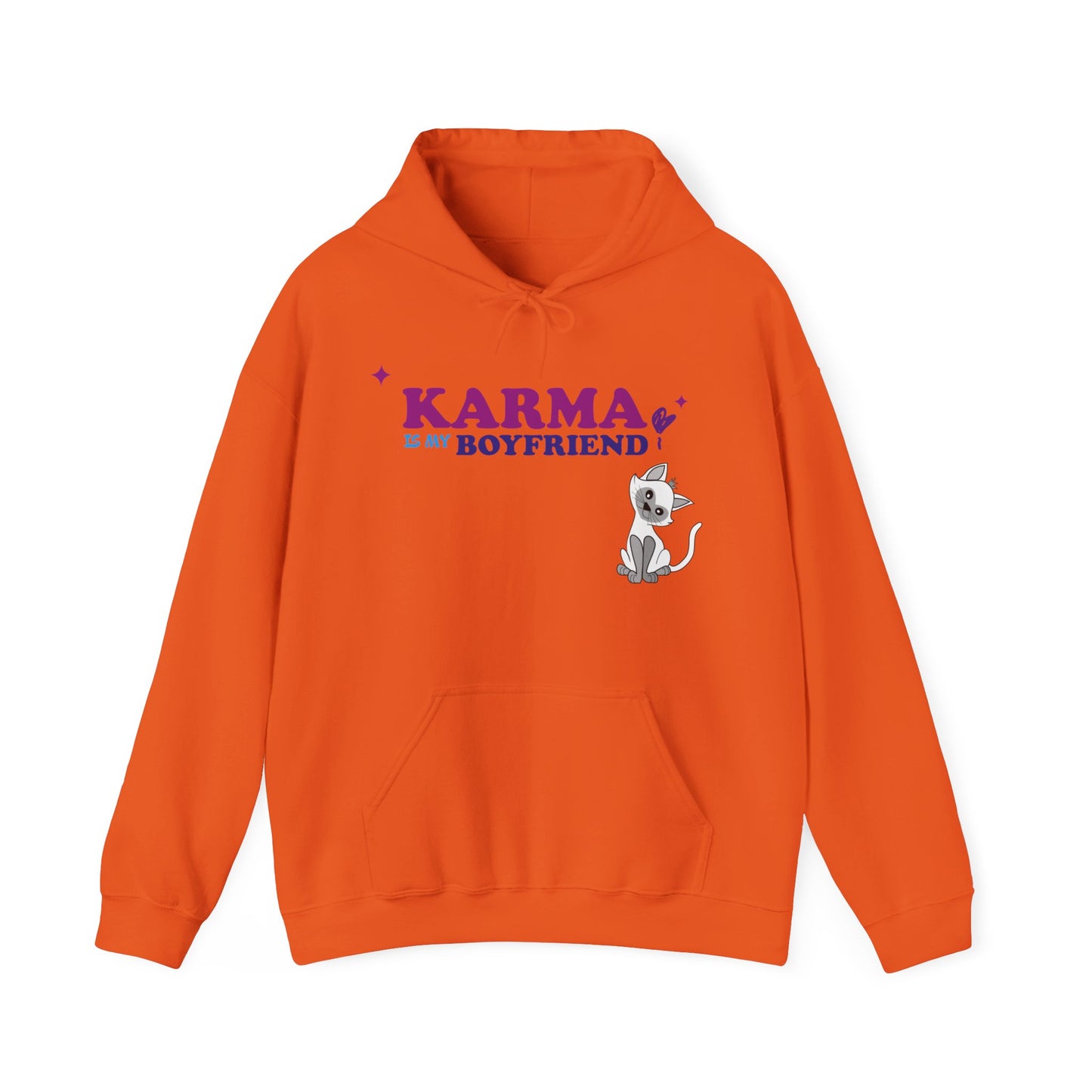 Sweatshirt "Karma Is My Boyfriend" - Mulher