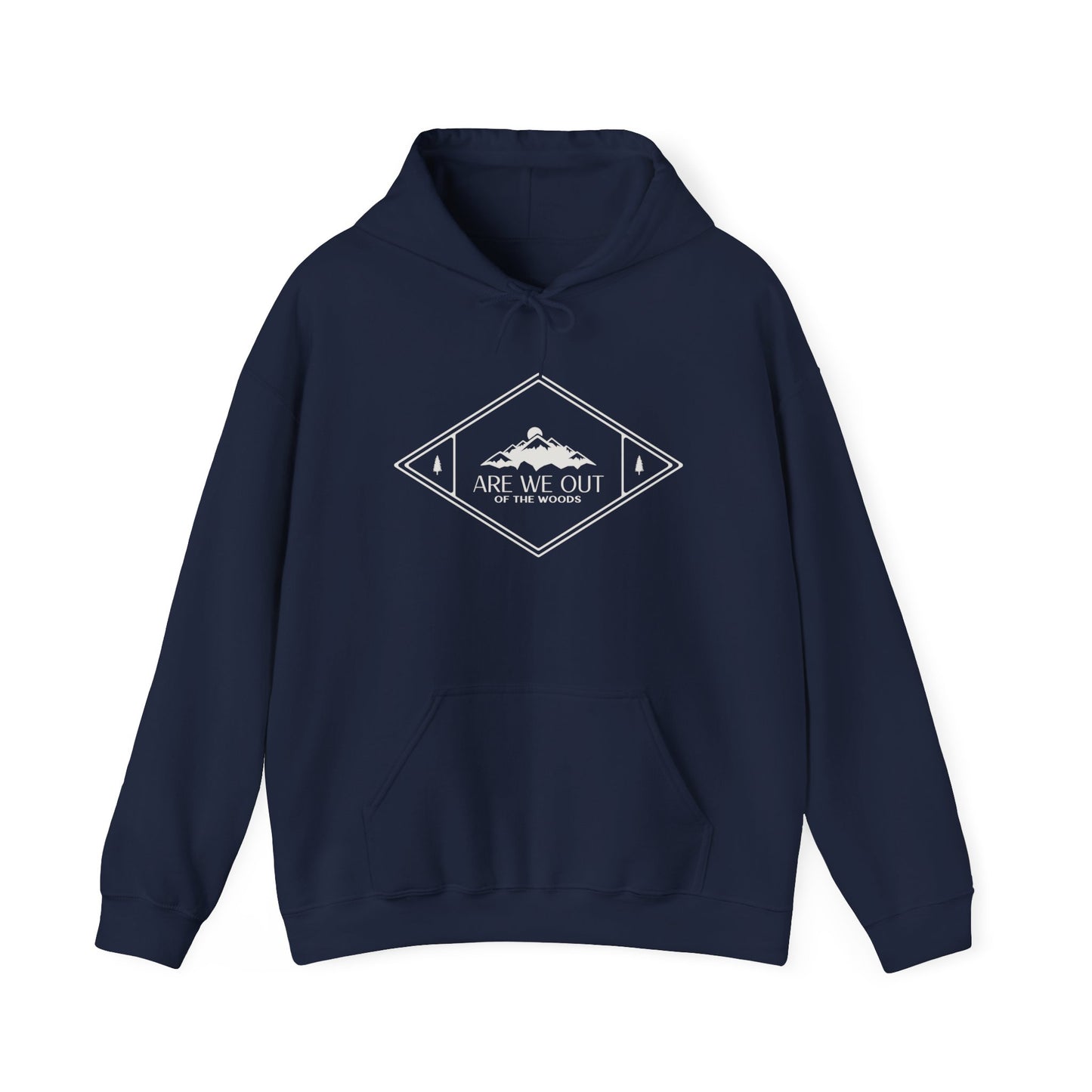 Hooded Sweatshirt "Are we out of the woods" - Woman