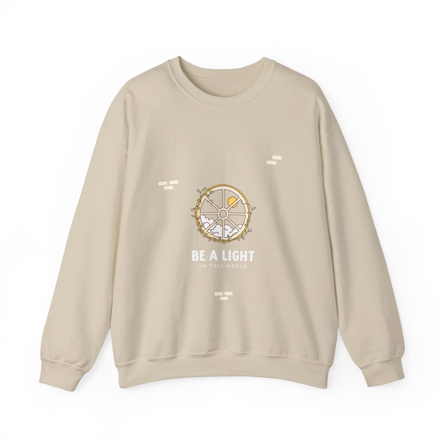 Sweatshirt "Be a Light in this World" - Women