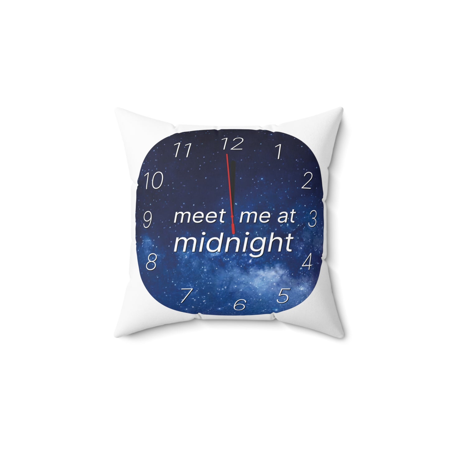 "Meet Me at Midnight" Square Polyester Cushion - Taylor's Version