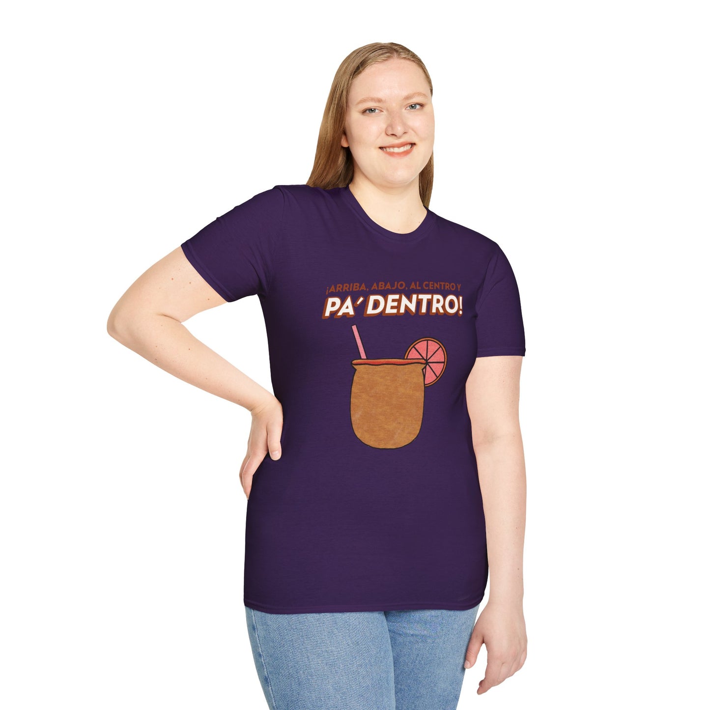 T-Shirt "Arriba, abajo, al centro y pa' dentro" - Woman