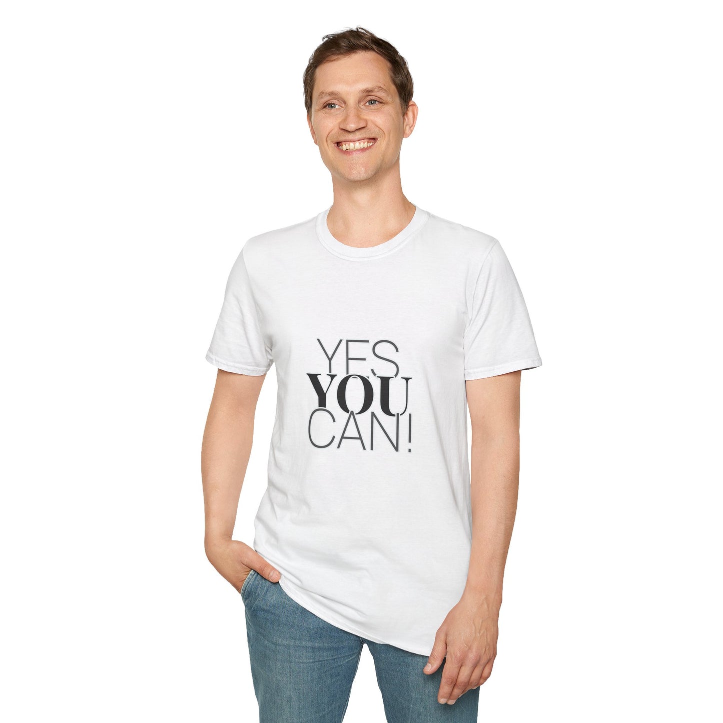 "T-shirt 'Yes, You Can' | Man | Romero's: Estilo con Intención"