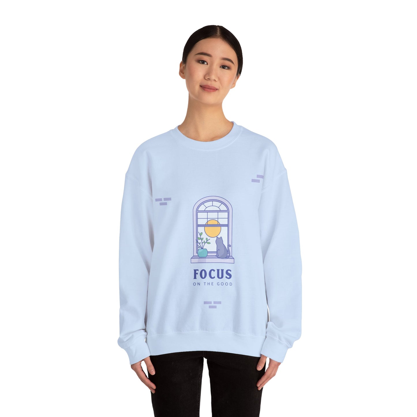 Sweatshirt "Foco no Bem" - Mulher