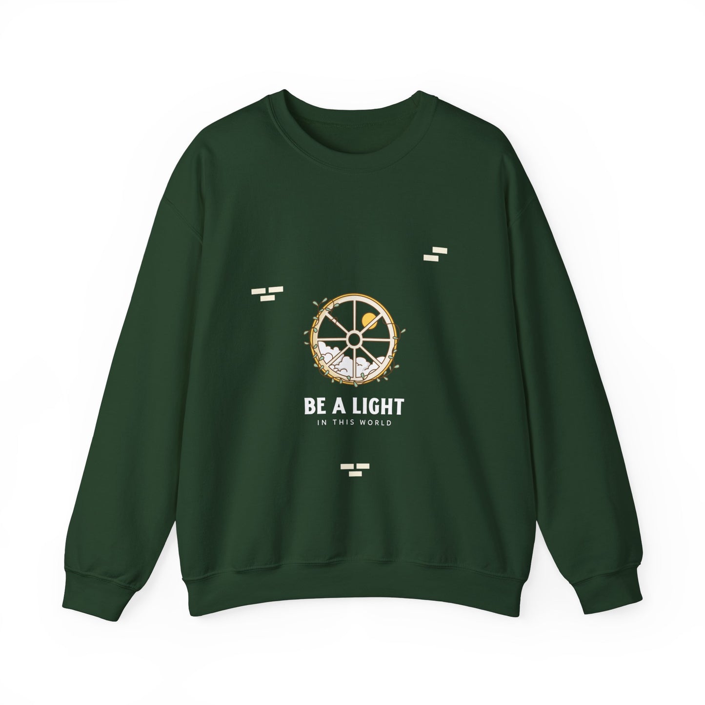 Sweatshirt "Be a Light in this World" - Women