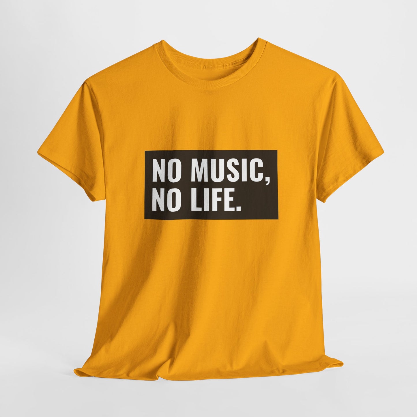 T-shirt - "Nenhuma música, nenhuma vida" | Homens | Romero