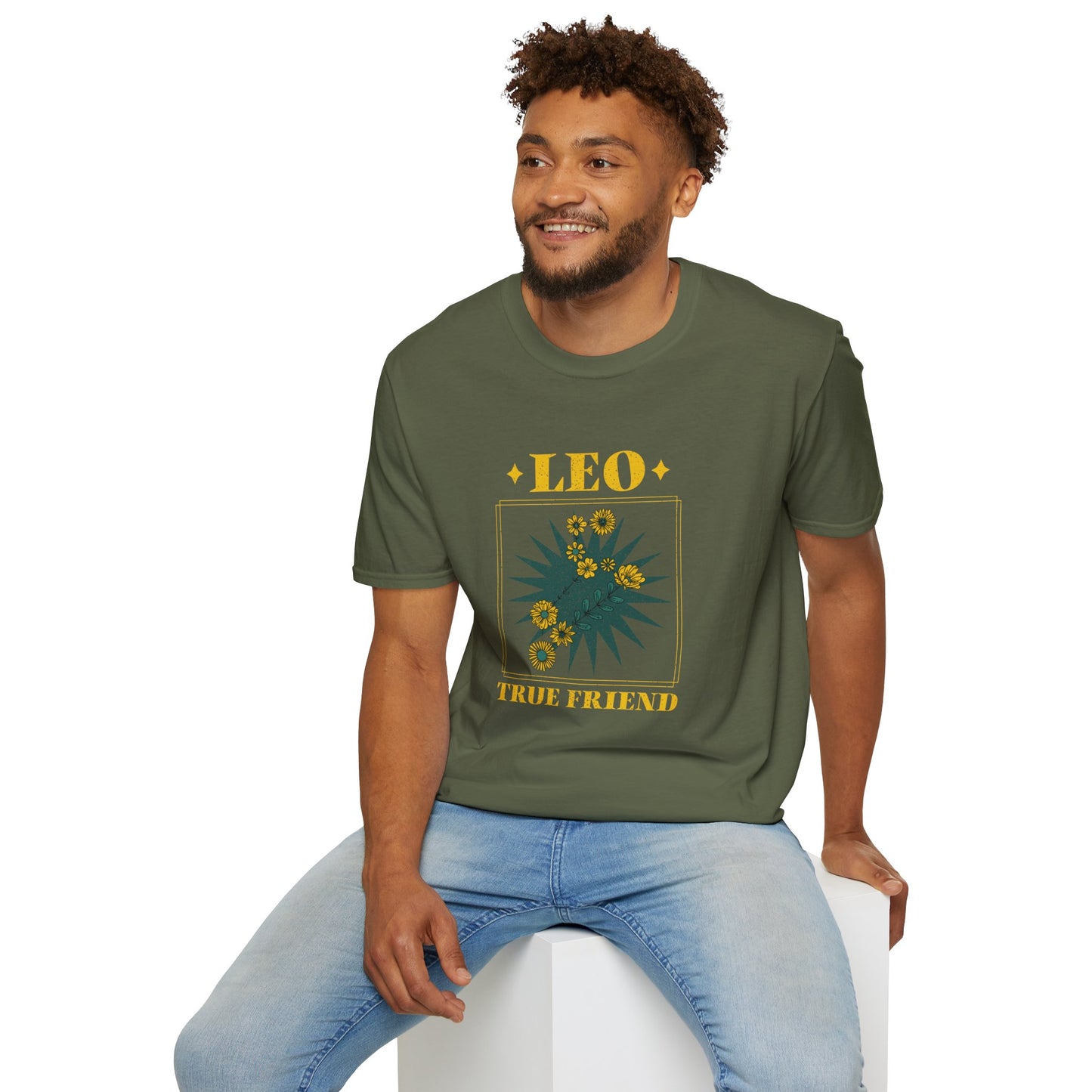 T-Shirt "Leão: Verdadeiro Amigo" - Homem